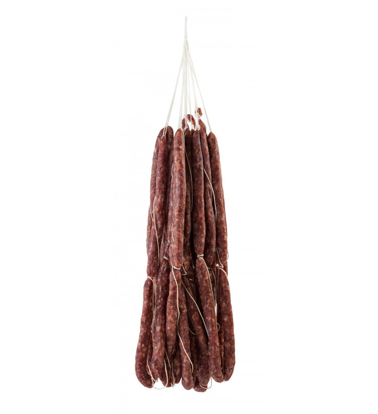 Longaniza de Pascua es un embutido artesanal de gran tradición, cuya presencia en las meriendas de Semana Santa