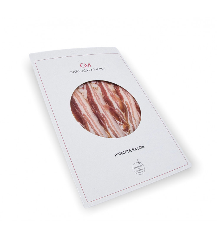 Saborea el auténtico bacon curado Gargallo Mora, con un toque ahumado y loncheado finamente para ofrecerte comodidad
